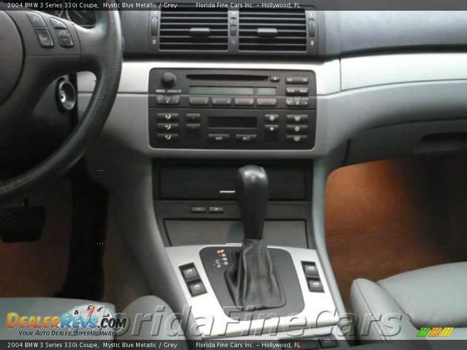 2004 BMW 3 Series 330i Coupe Mystic Blue Metallic / Grey Photo #17