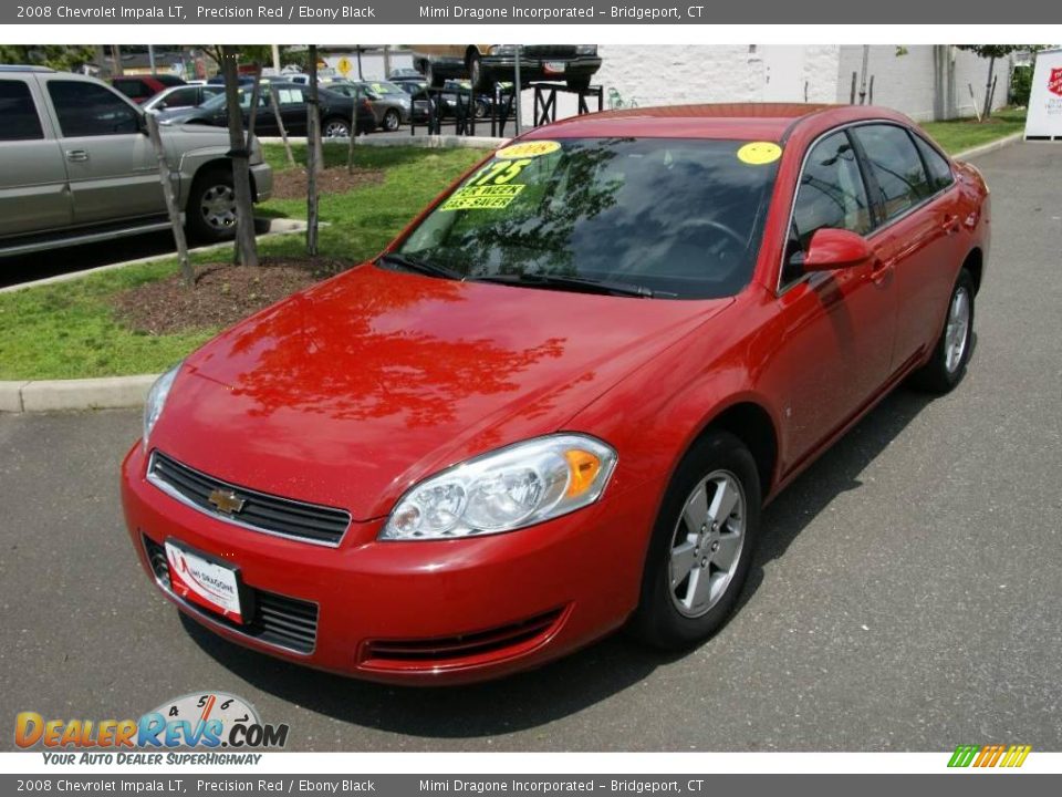 2008 Chevrolet Impala LT Precision Red / Ebony Black Photo #1
