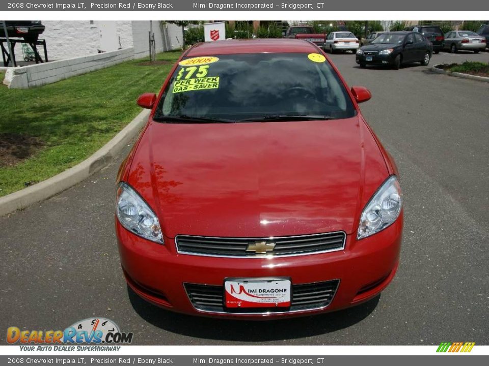 2008 Chevrolet Impala LT Precision Red / Ebony Black Photo #2