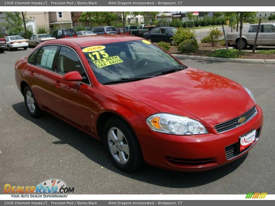 2008 Chevrolet Impala LT Precision Red / Ebony Black Photo #3