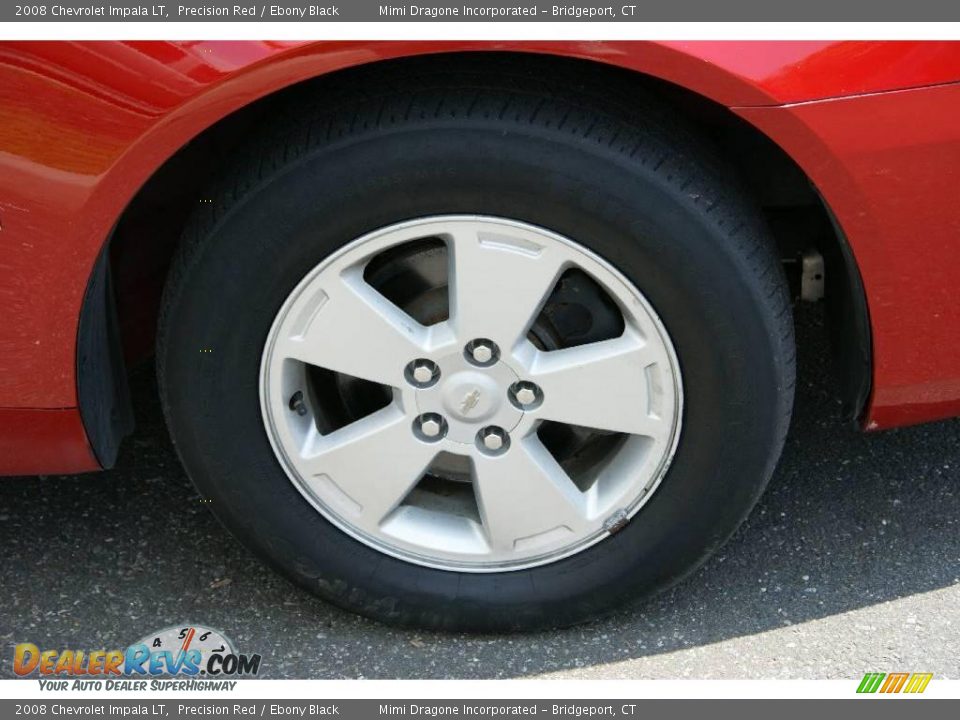 2008 Chevrolet Impala LT Precision Red / Ebony Black Photo #4