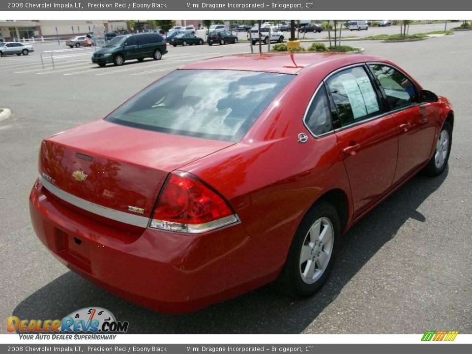 2008 Chevrolet Impala LT Precision Red / Ebony Black Photo #5