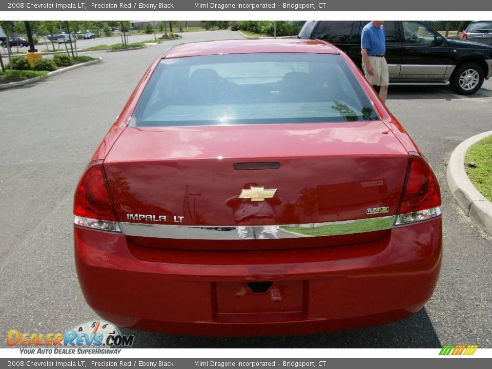 2008 Chevrolet Impala LT Precision Red / Ebony Black Photo #6