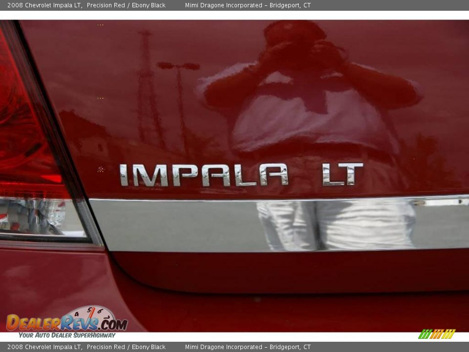 2008 Chevrolet Impala LT Precision Red / Ebony Black Photo #7