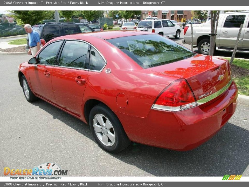 2008 Chevrolet Impala LT Precision Red / Ebony Black Photo #8
