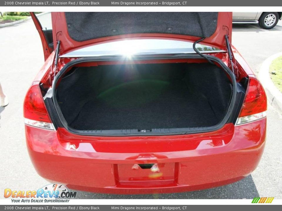 2008 Chevrolet Impala LT Precision Red / Ebony Black Photo #9