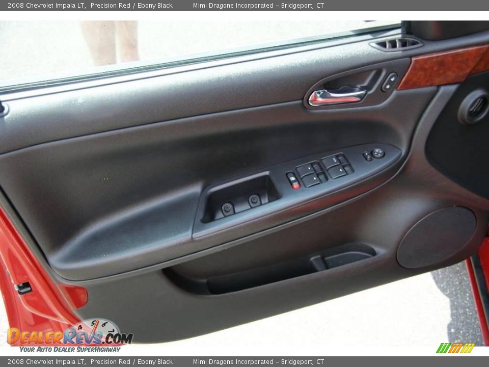 2008 Chevrolet Impala LT Precision Red / Ebony Black Photo #11