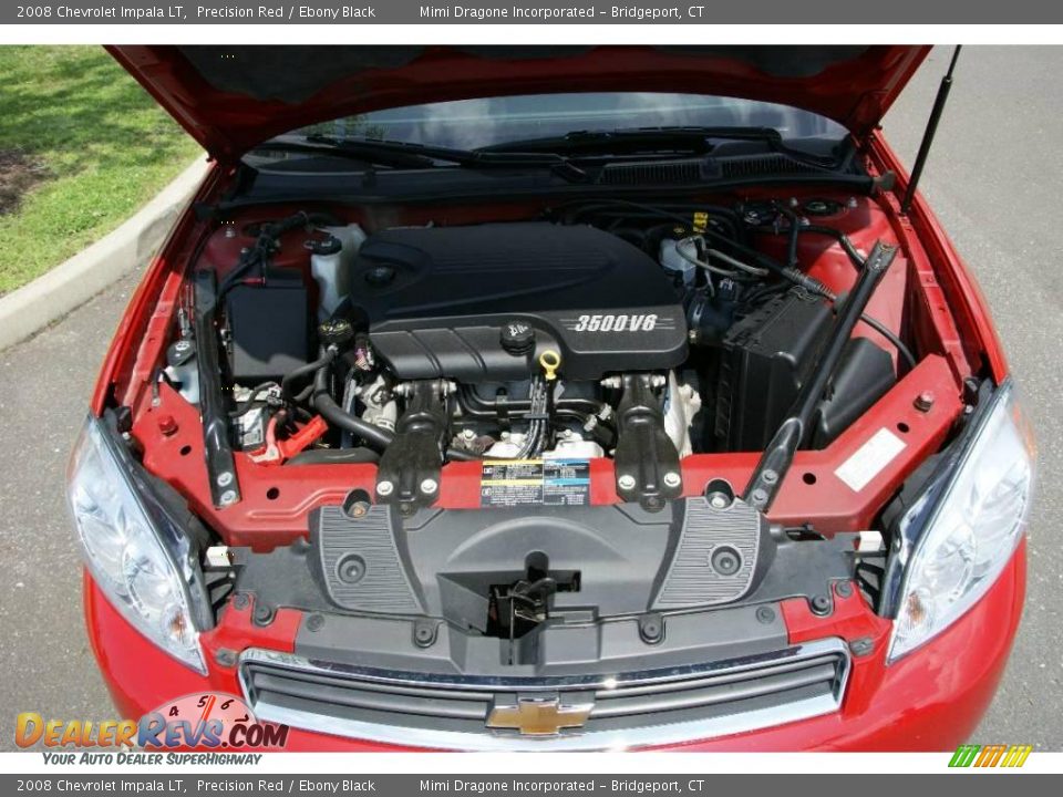 2008 Chevrolet Impala LT Precision Red / Ebony Black Photo #18