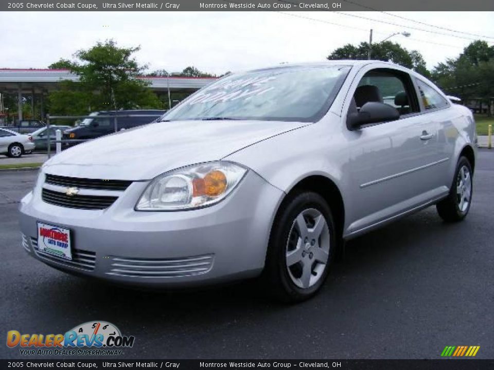 2005 Chevrolet Cobalt Coupe Ultra Silver Metallic / Gray Photo #1