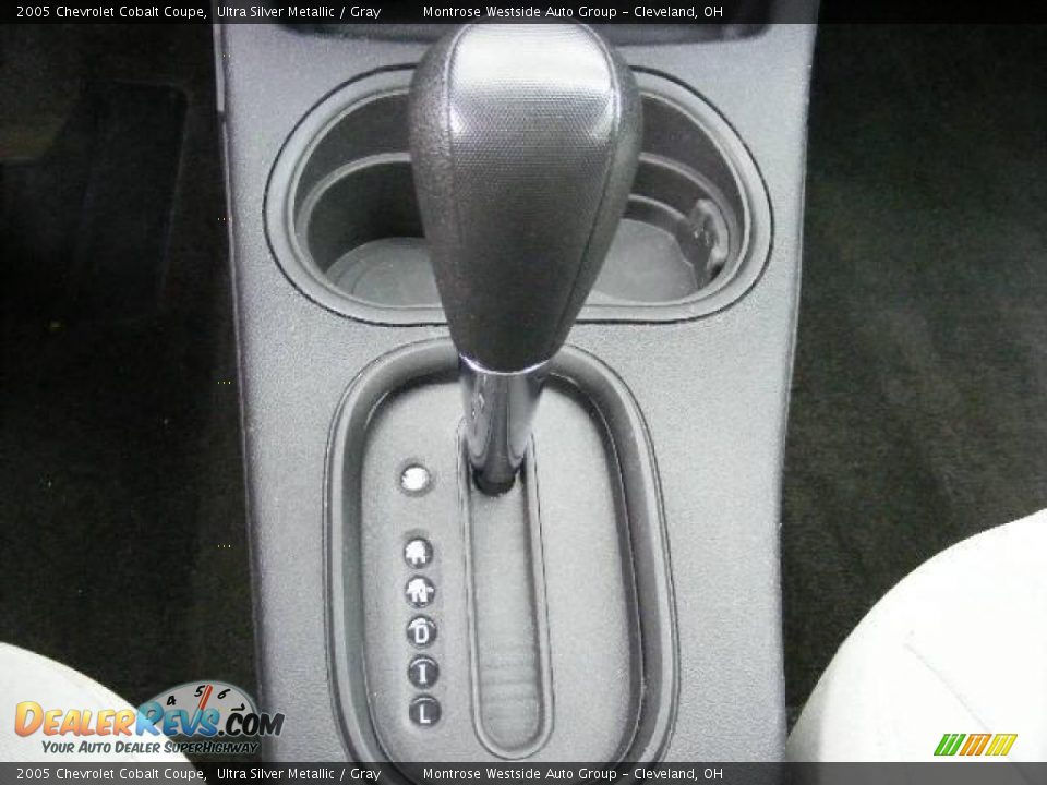 2005 Chevrolet Cobalt Coupe Ultra Silver Metallic / Gray Photo #22