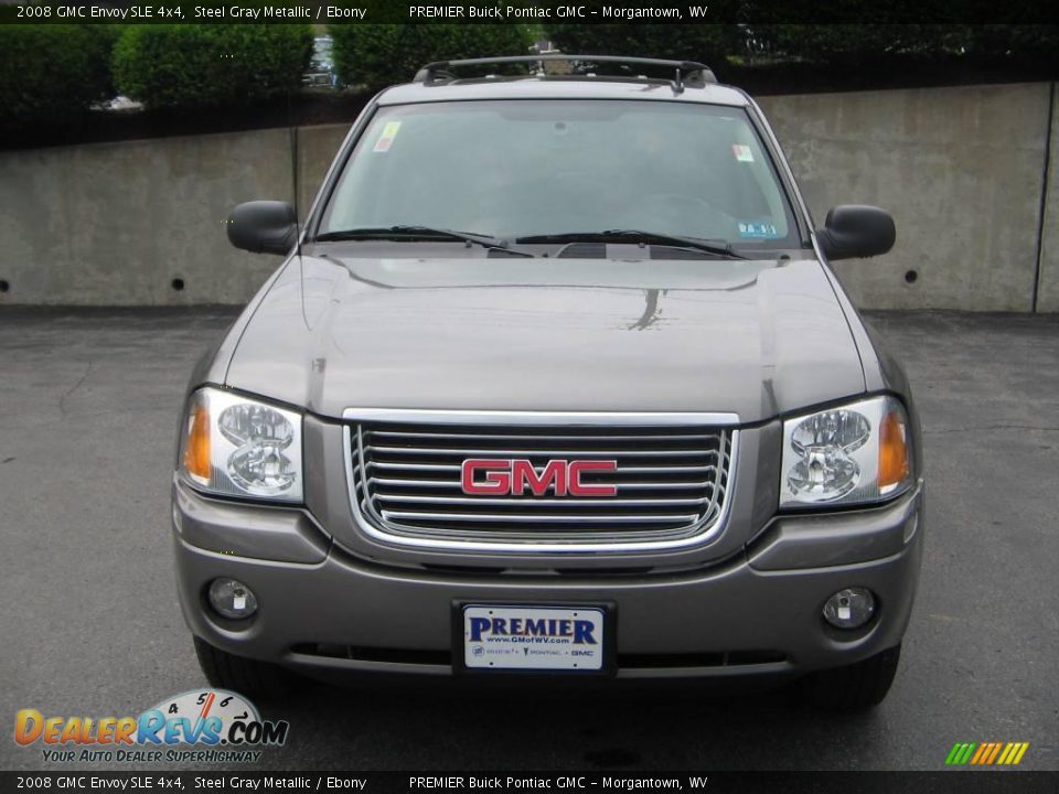 2008 GMC Envoy SLE 4x4 Steel Gray Metallic / Ebony Photo #1