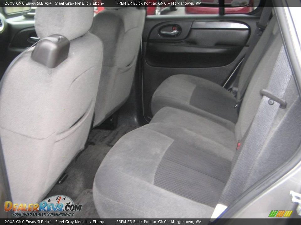 2008 GMC Envoy SLE 4x4 Steel Gray Metallic / Ebony Photo #10