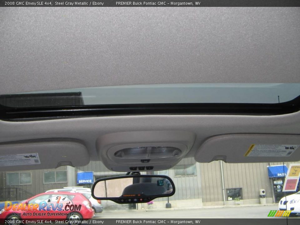 2008 GMC Envoy SLE 4x4 Steel Gray Metallic / Ebony Photo #11