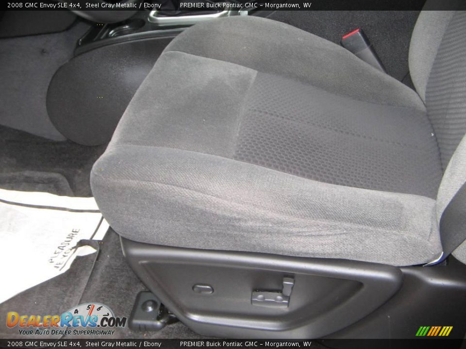 2008 GMC Envoy SLE 4x4 Steel Gray Metallic / Ebony Photo #13