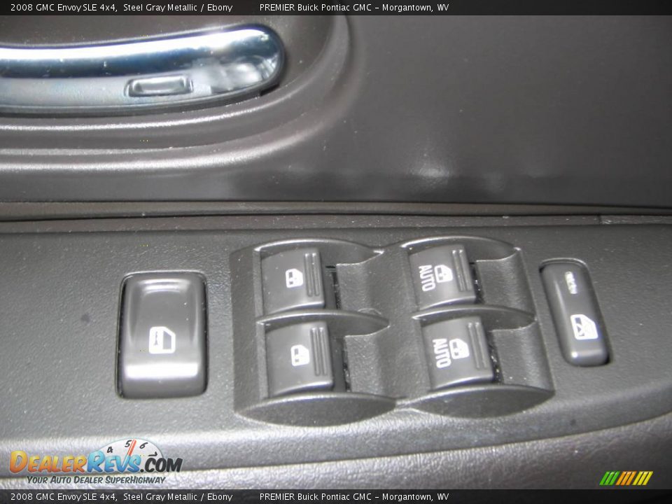 2008 GMC Envoy SLE 4x4 Steel Gray Metallic / Ebony Photo #15
