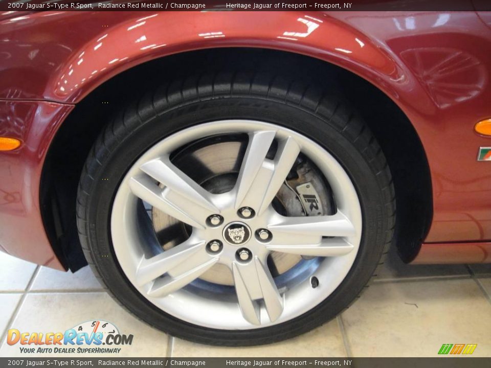2007 Jaguar S-Type R Sport Wheel Photo #5