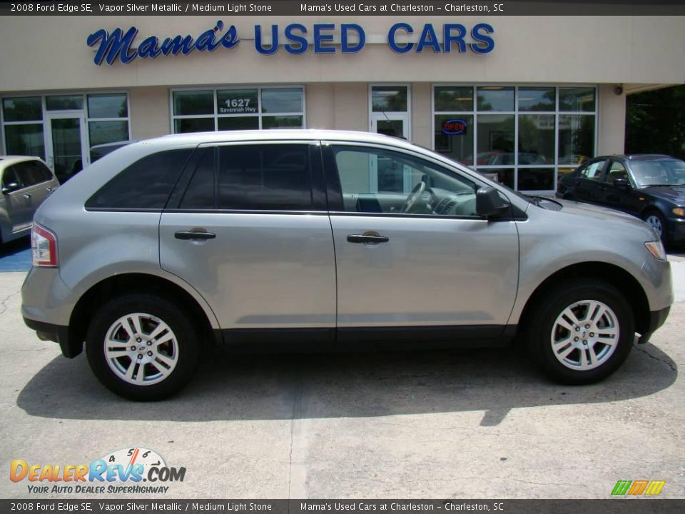 2008 Ford Edge SE Vapor Silver Metallic / Medium Light Stone Photo #1