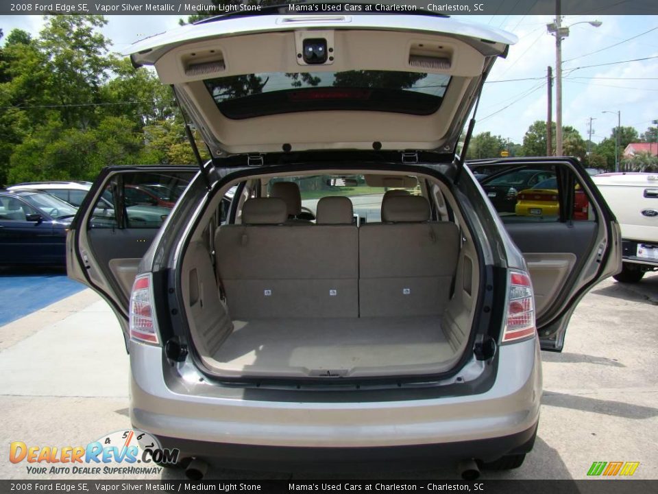 2008 Ford Edge SE Vapor Silver Metallic / Medium Light Stone Photo #11