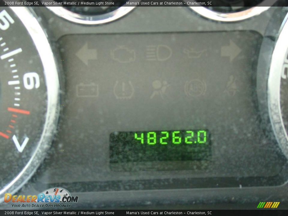 2008 Ford Edge SE Vapor Silver Metallic / Medium Light Stone Photo #19