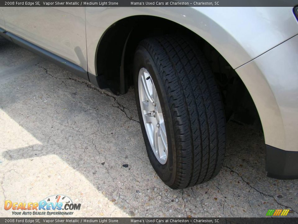 2008 Ford Edge SE Vapor Silver Metallic / Medium Light Stone Photo #21
