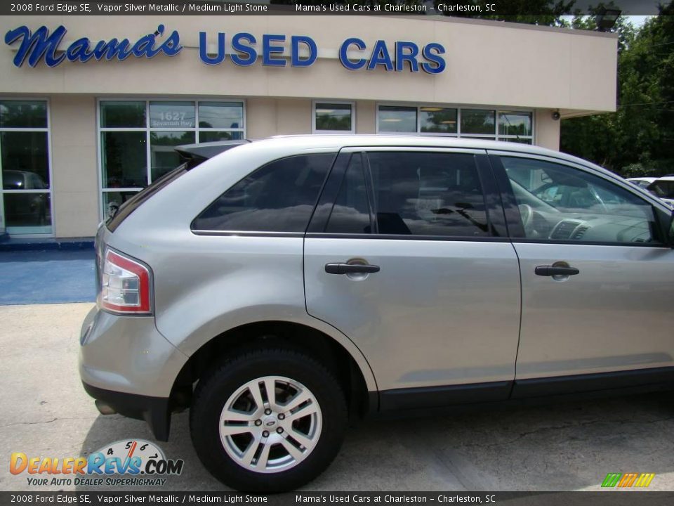 2008 Ford Edge SE Vapor Silver Metallic / Medium Light Stone Photo #25