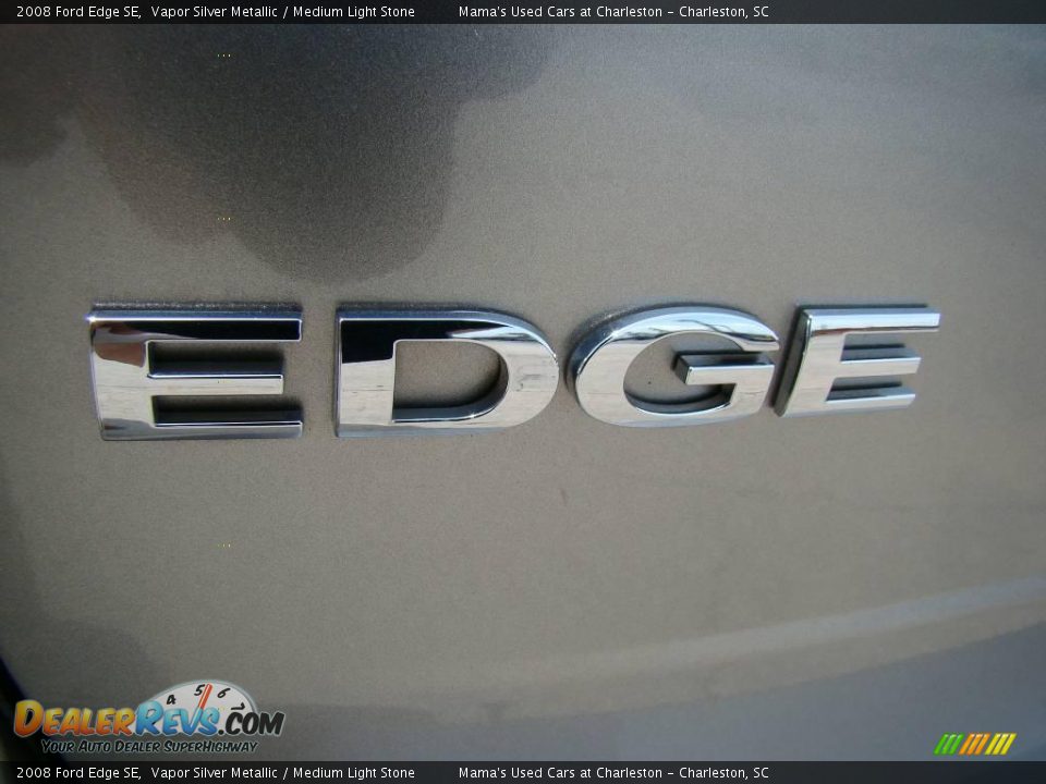 2008 Ford Edge SE Vapor Silver Metallic / Medium Light Stone Photo #26