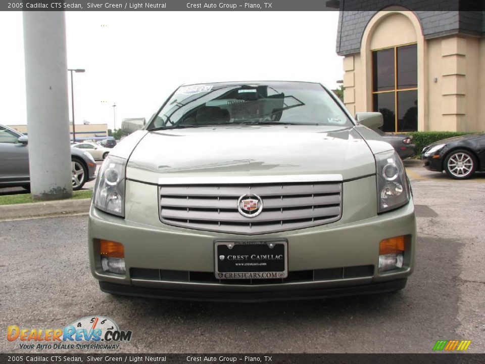 2005 Cadillac CTS Sedan Silver Green / Light Neutral Photo #2