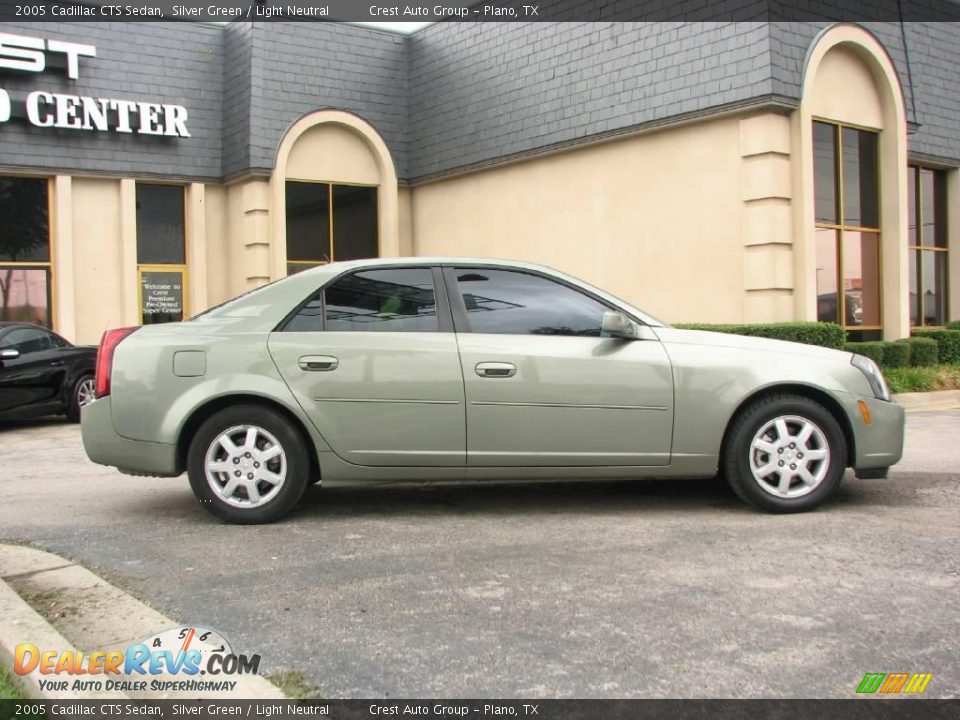 2005 Cadillac CTS Sedan Silver Green / Light Neutral Photo #7