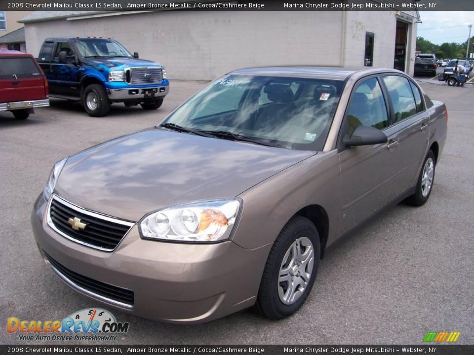 2008 Chevrolet Malibu Classic LS Sedan Amber Bronze Metallic / Cocoa/Cashmere Beige Photo #1
