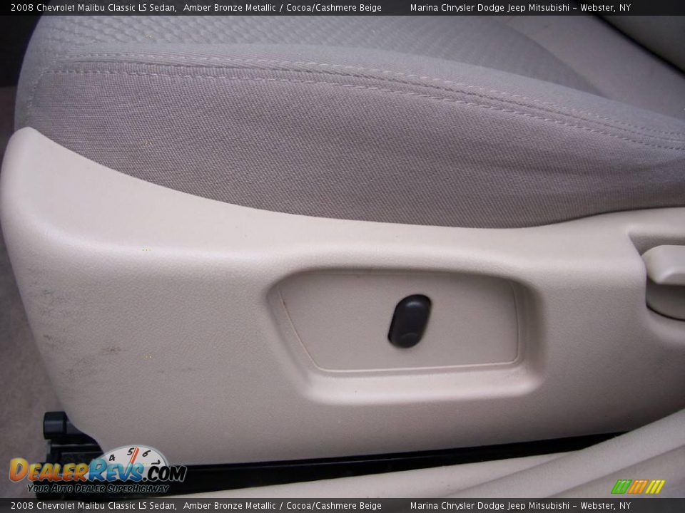 2008 Chevrolet Malibu Classic LS Sedan Amber Bronze Metallic / Cocoa/Cashmere Beige Photo #3