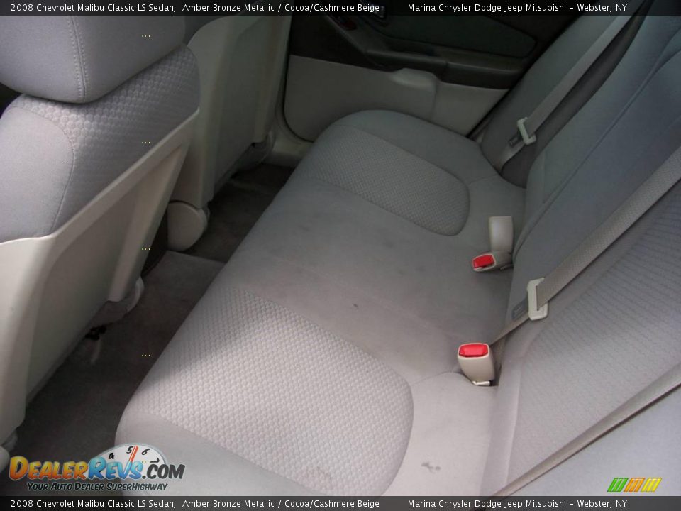 2008 Chevrolet Malibu Classic LS Sedan Amber Bronze Metallic / Cocoa/Cashmere Beige Photo #4
