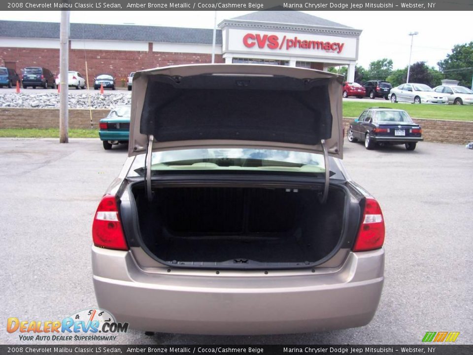 2008 Chevrolet Malibu Classic LS Sedan Amber Bronze Metallic / Cocoa/Cashmere Beige Photo #18
