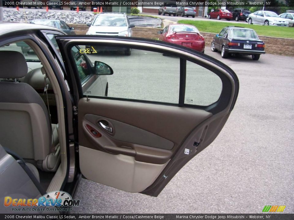2008 Chevrolet Malibu Classic LS Sedan Amber Bronze Metallic / Cocoa/Cashmere Beige Photo #20