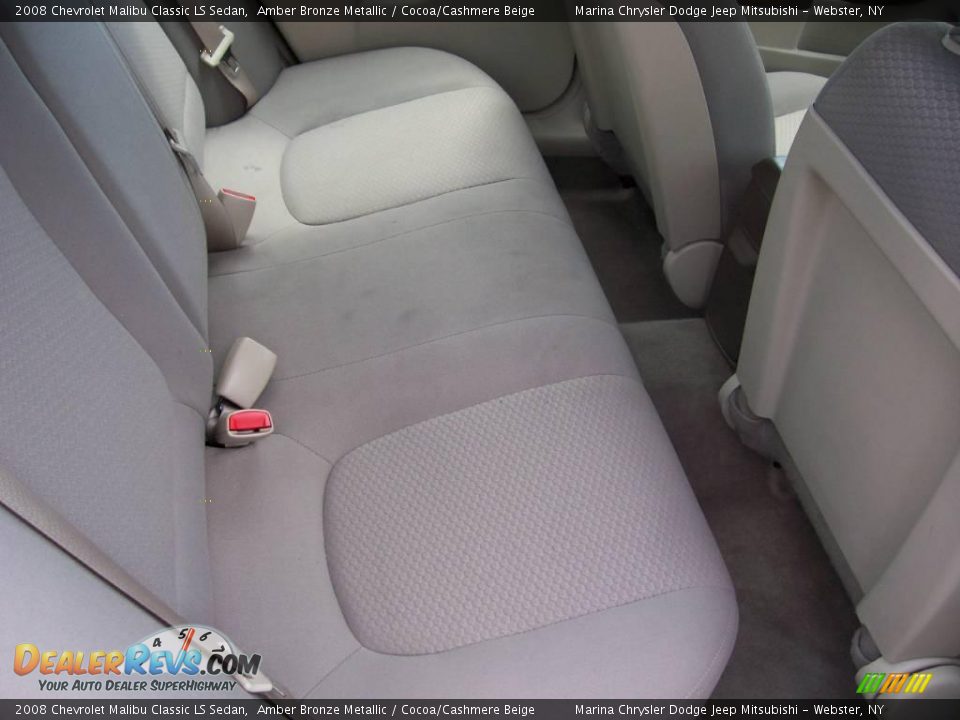 2008 Chevrolet Malibu Classic LS Sedan Amber Bronze Metallic / Cocoa/Cashmere Beige Photo #21