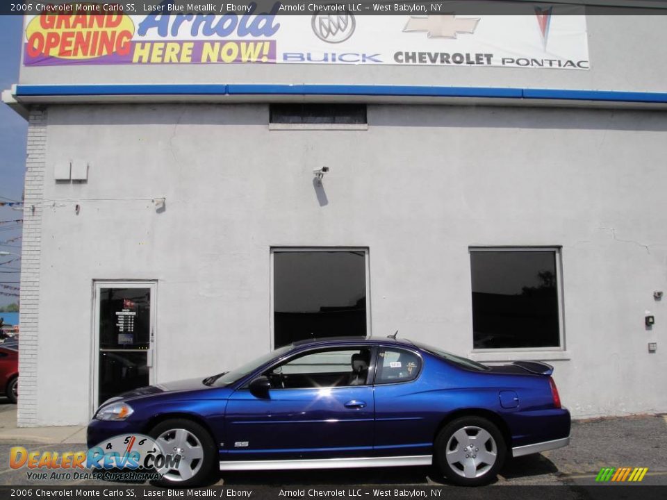 2006 Chevrolet Monte Carlo SS Laser Blue Metallic / Ebony Photo #3