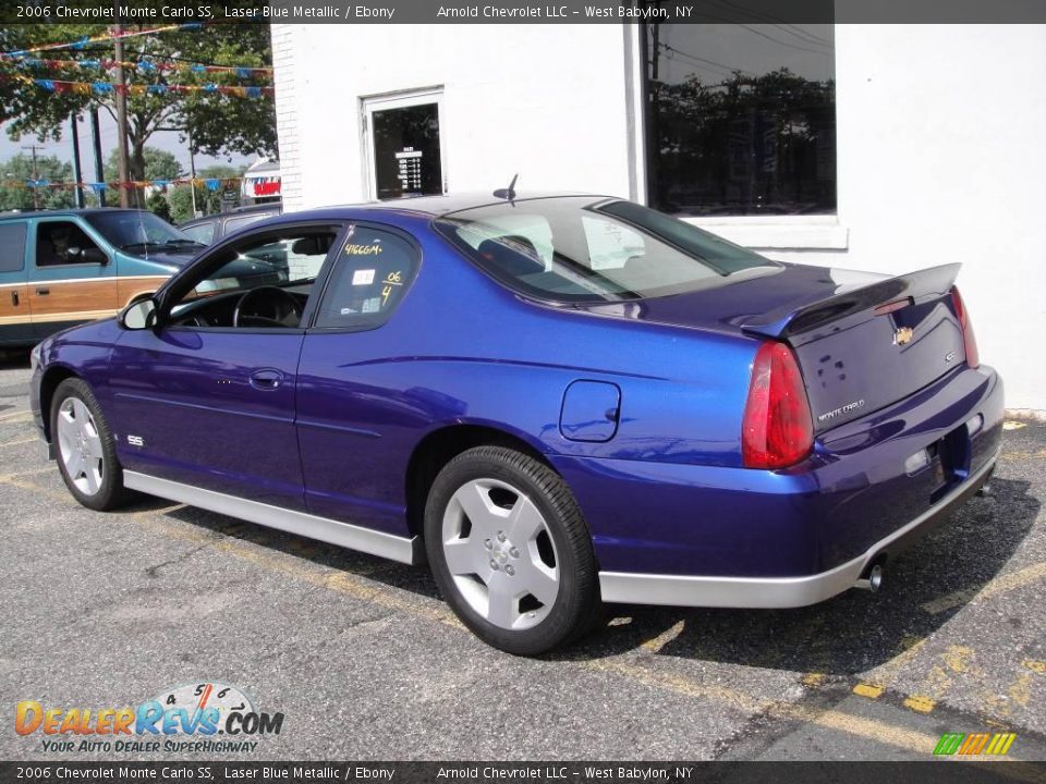 2006 Chevrolet Monte Carlo SS Laser Blue Metallic / Ebony Photo #4