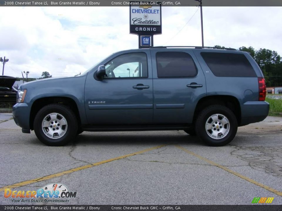 2008 Chevrolet Tahoe LS Blue Granite Metallic / Ebony Photo #1