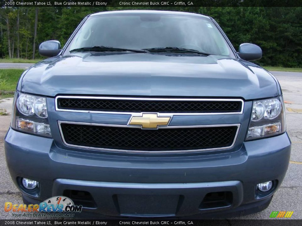 2008 Chevrolet Tahoe LS Blue Granite Metallic / Ebony Photo #3