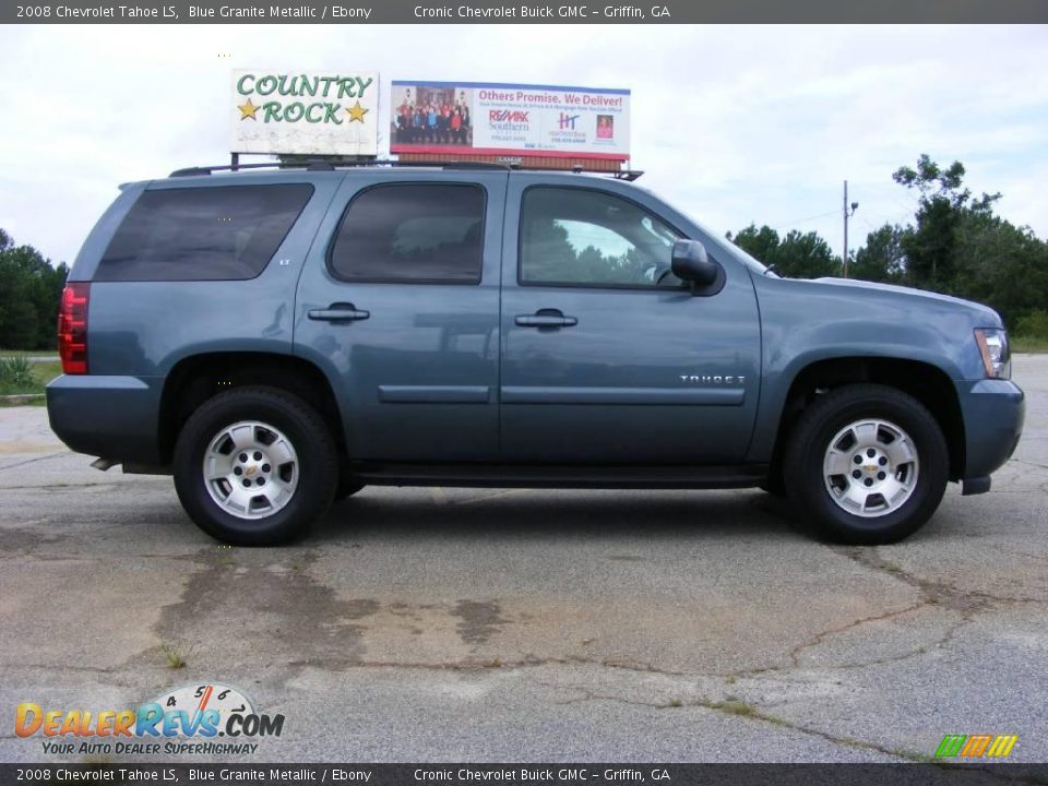 2008 Chevrolet Tahoe LS Blue Granite Metallic / Ebony Photo #5