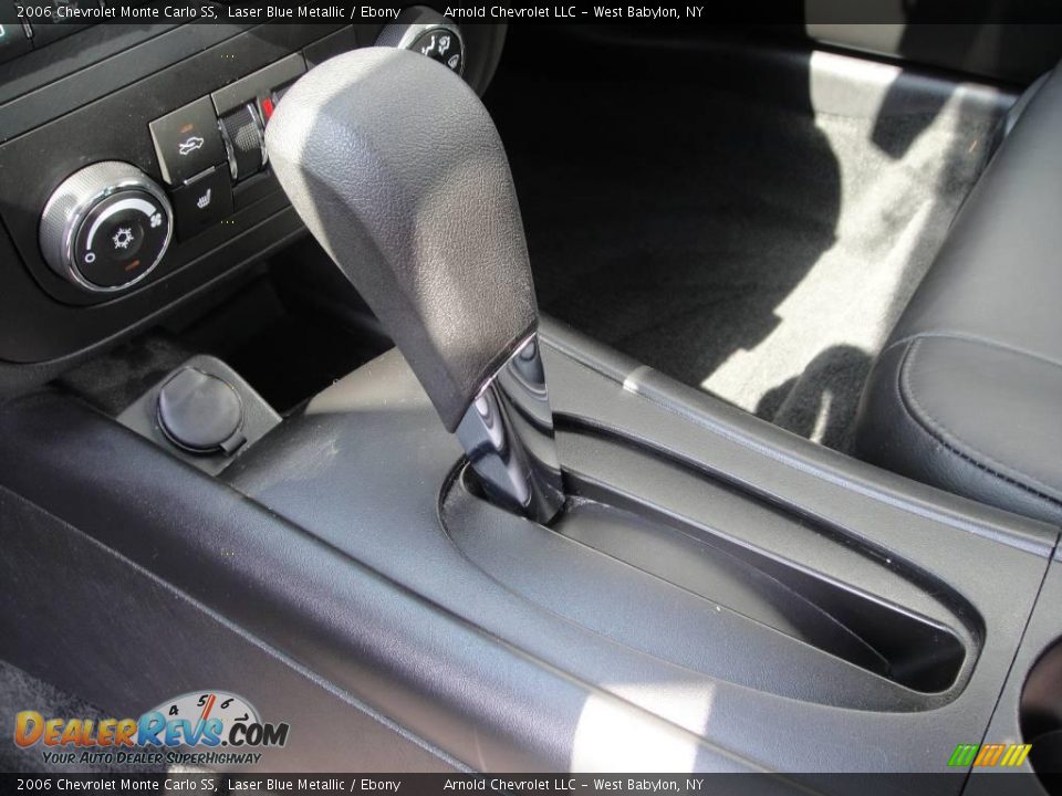 2006 Chevrolet Monte Carlo SS Laser Blue Metallic / Ebony Photo #14