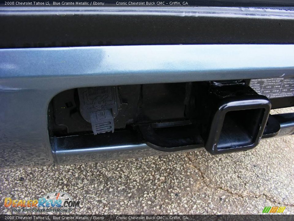 2008 Chevrolet Tahoe LS Blue Granite Metallic / Ebony Photo #9