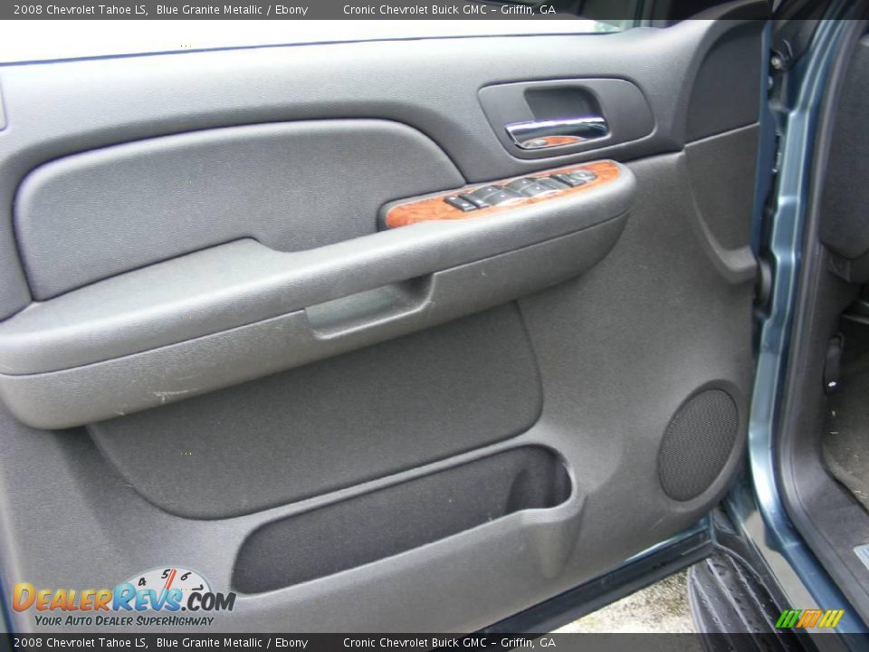 2008 Chevrolet Tahoe LS Blue Granite Metallic / Ebony Photo #13