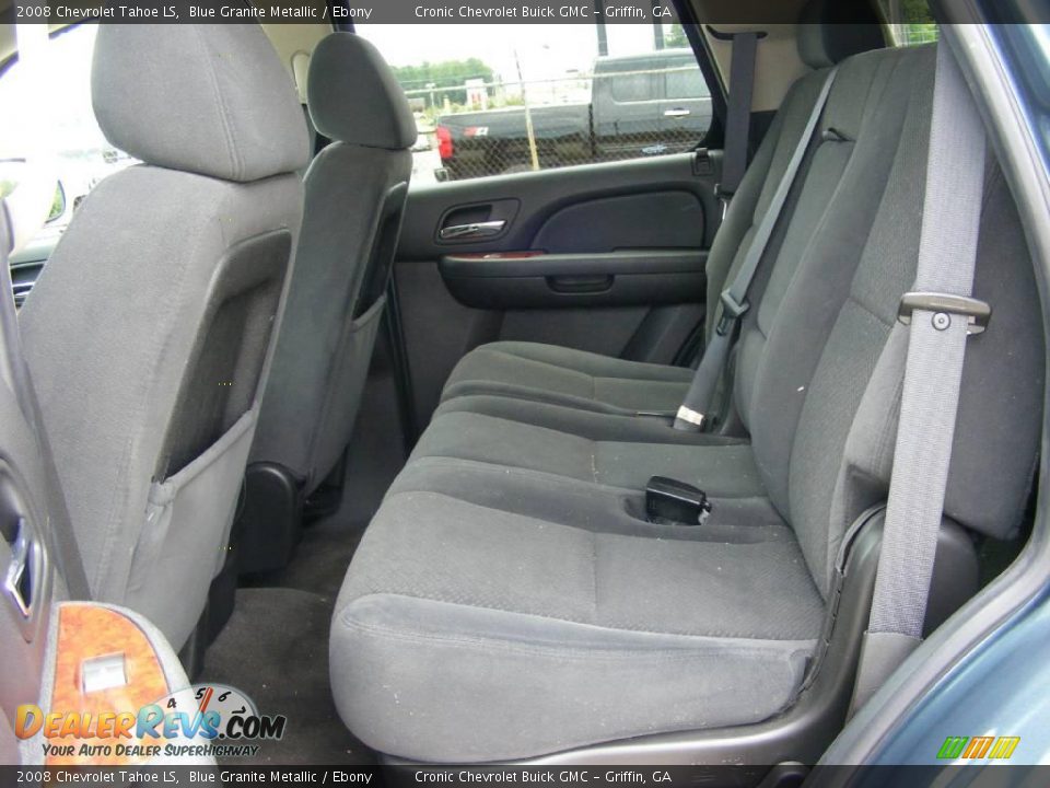 2008 Chevrolet Tahoe LS Blue Granite Metallic / Ebony Photo #15