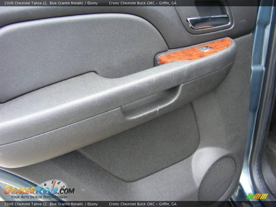 2008 Chevrolet Tahoe LS Blue Granite Metallic / Ebony Photo #16