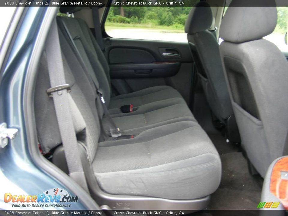 2008 Chevrolet Tahoe LS Blue Granite Metallic / Ebony Photo #19