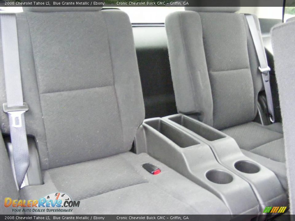 2008 Chevrolet Tahoe LS Blue Granite Metallic / Ebony Photo #20