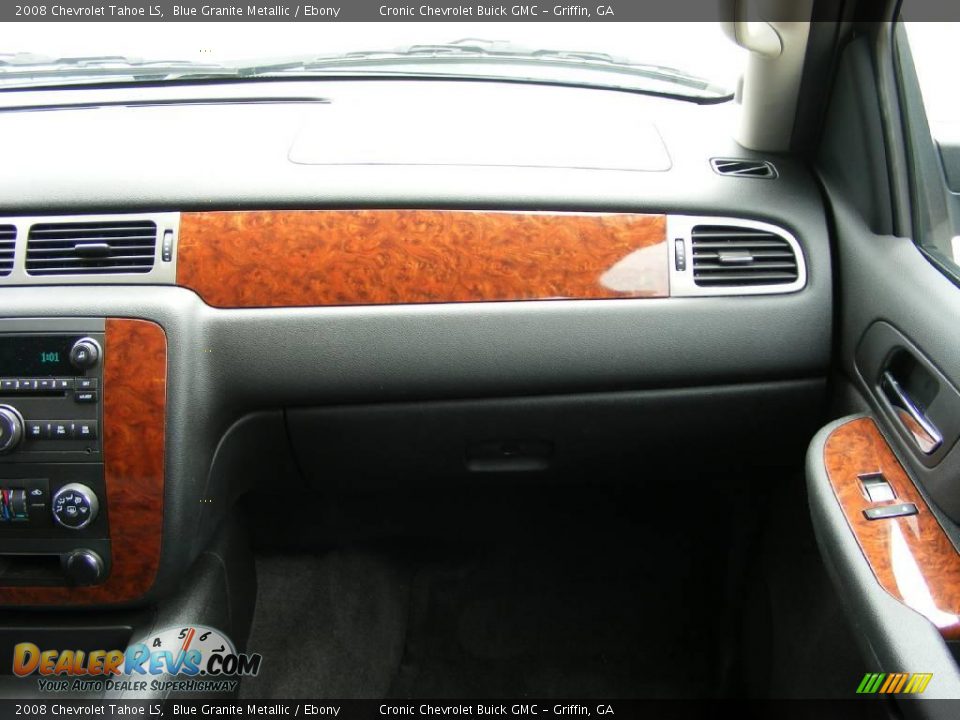2008 Chevrolet Tahoe LS Blue Granite Metallic / Ebony Photo #23