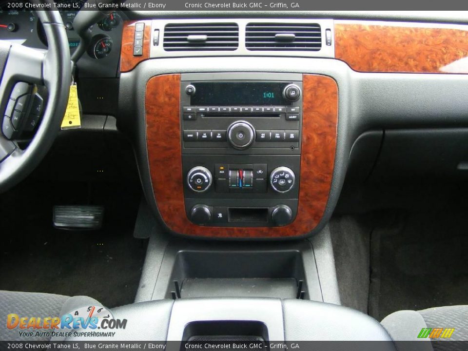 2008 Chevrolet Tahoe LS Blue Granite Metallic / Ebony Photo #24