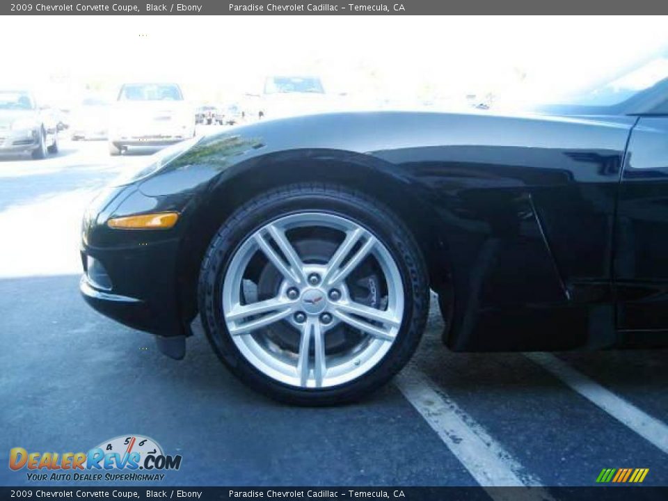 2009 Chevrolet Corvette Coupe Black / Ebony Photo #1