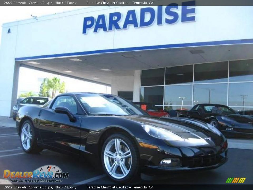 2009 Chevrolet Corvette Coupe Black / Ebony Photo #4